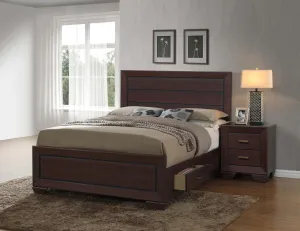 204390KE S5 E KING 5PC SET (KE.BED,NS,DR,MR,CH)