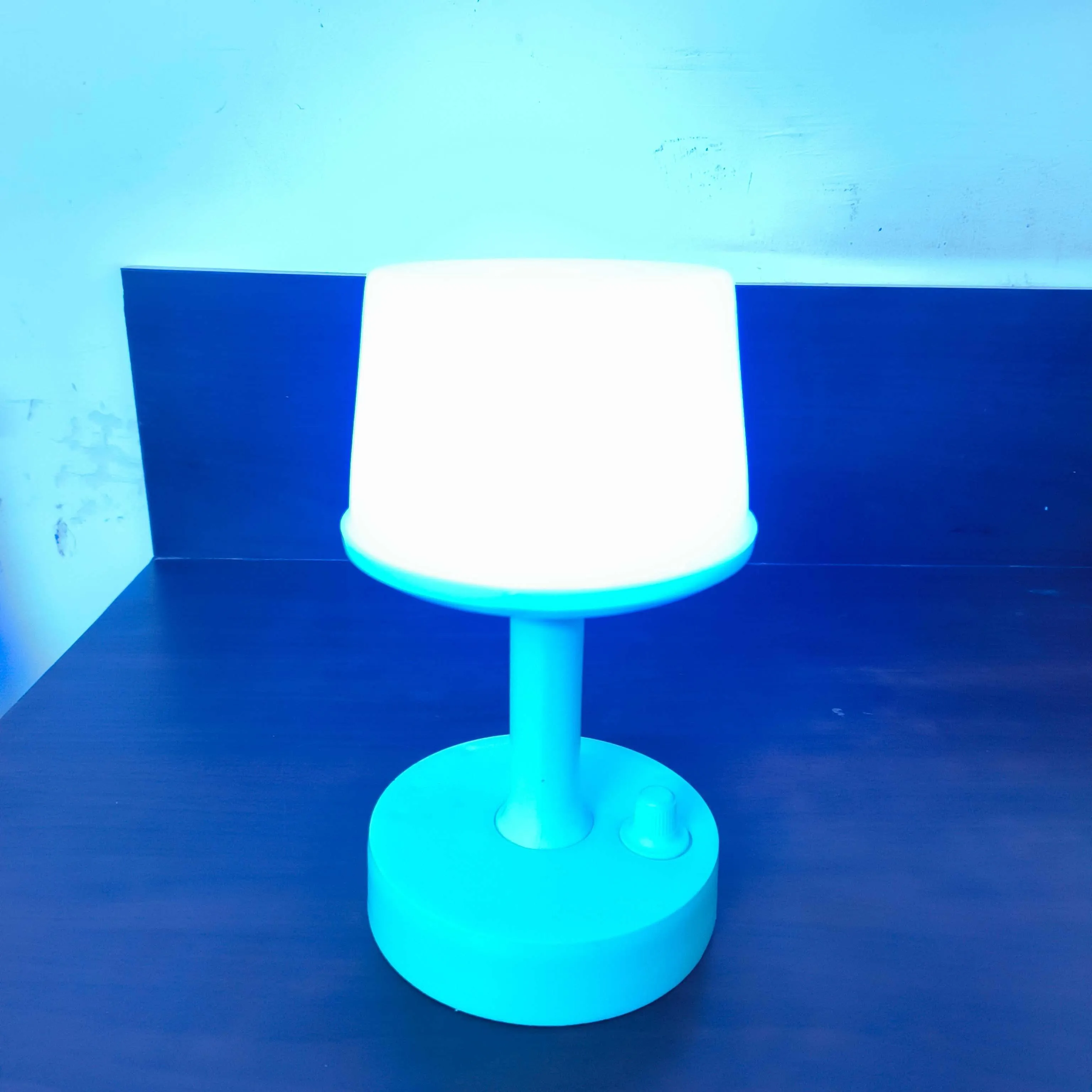 4 Color Changing Table Lamps Reading Lamp White and RGB Rechargeable Led