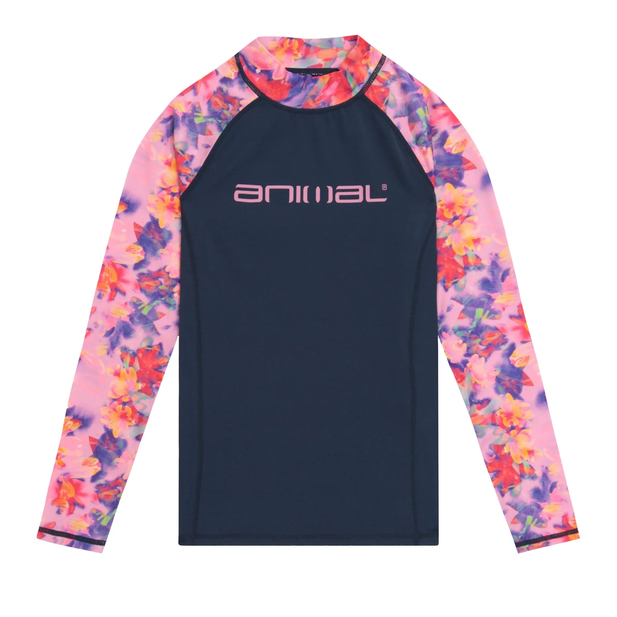 Animal Childrens/Kids Carly Printed Recycled Rash Guard