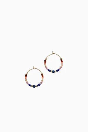 Anni Lu Portofino Hoops - Cloudy Sunset