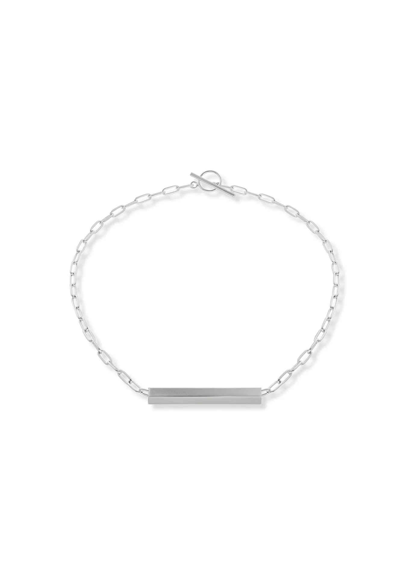 Bar Choker Silver