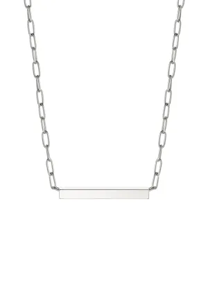 Bar Choker Silver