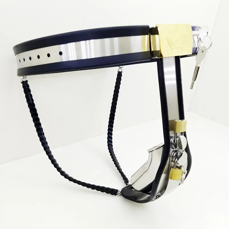 BDSM Male Chastity Belt Penis Lock