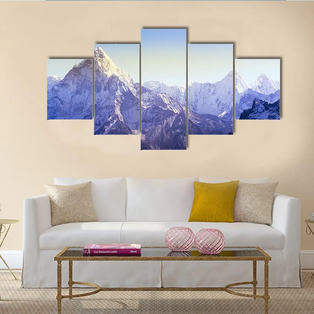 Beautiful Mount Everest Canvas Wall Art