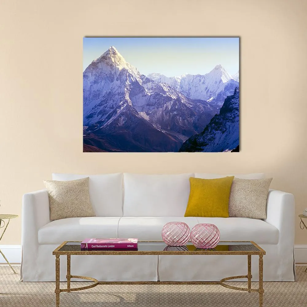 Beautiful Mount Everest Canvas Wall Art