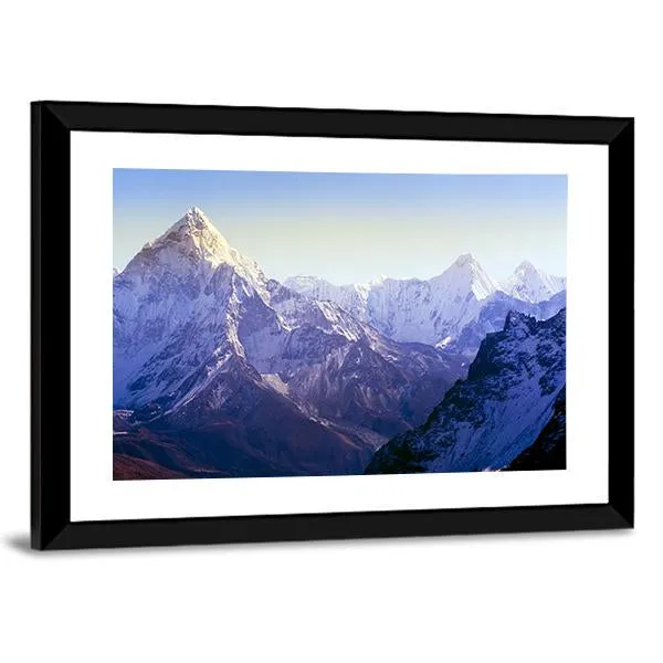 Beautiful Mount Everest Canvas Wall Art