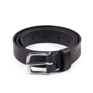 BENZAK x BY BOAZ BELT 32mm vegetable tanned leather / black