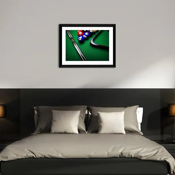 Billiard Balls Canvas Wall Art