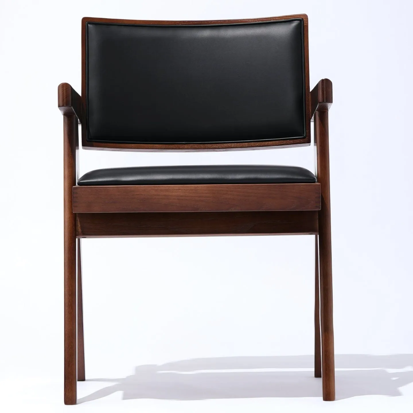 Black Leather Armchair PierreJ