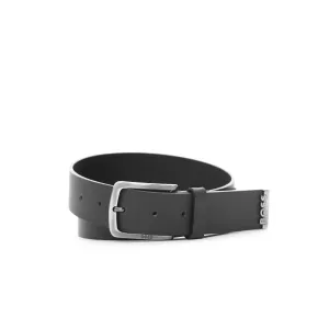 BOSS Jor Metal Tip Sz35 Belt in Black