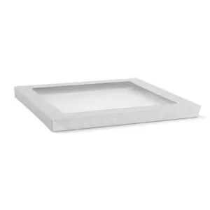 BULK 100pk Large White Window Lid 583x275x30mm (LIDS ONLY)