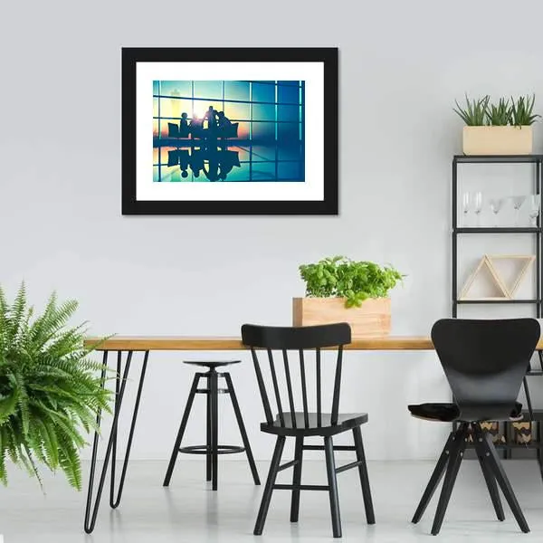 Business Meeting Canvas Wall Art