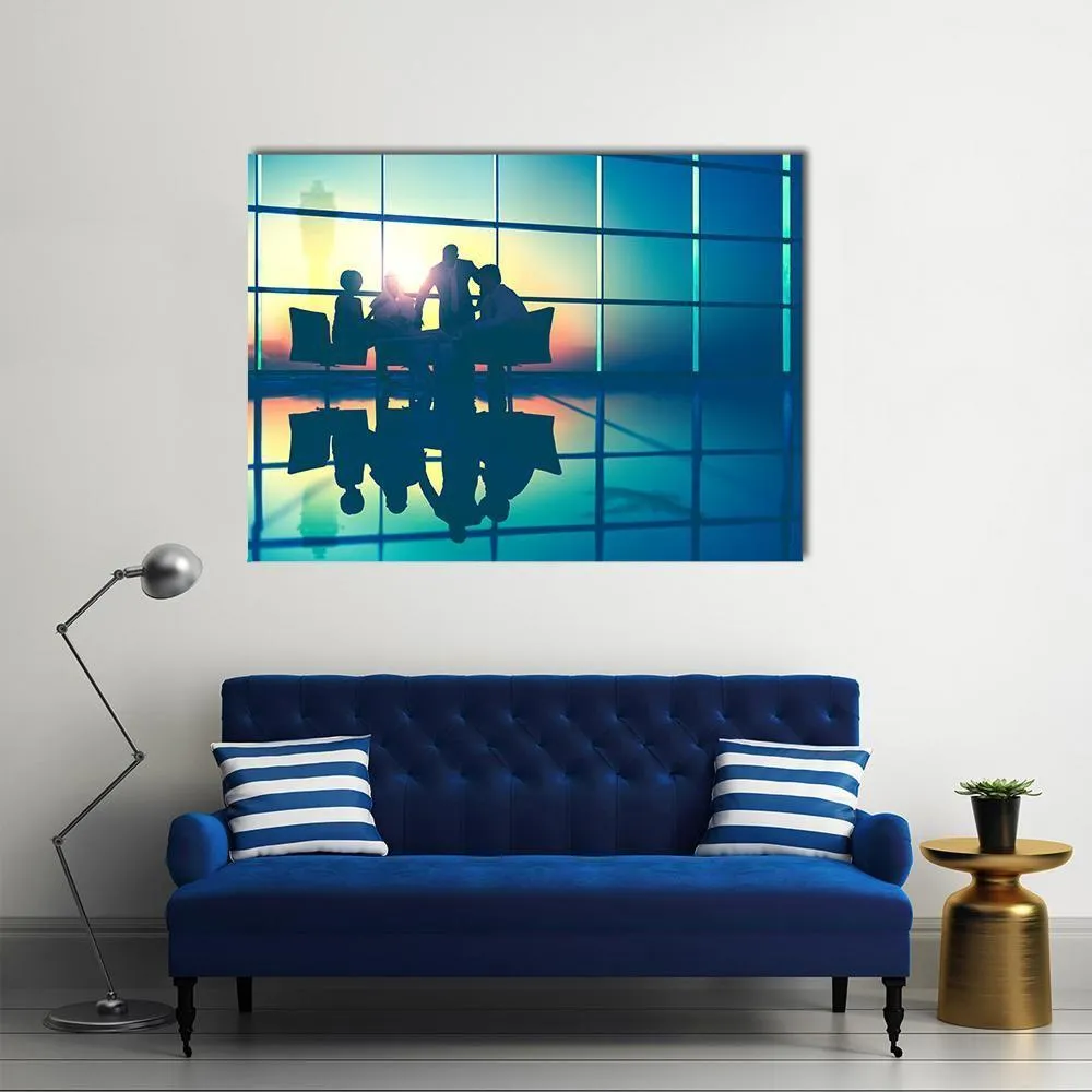 Business Meeting Canvas Wall Art