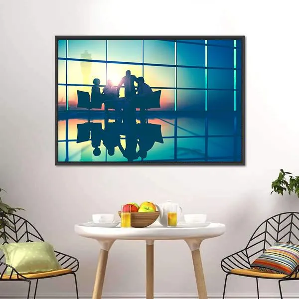 Business Meeting Canvas Wall Art