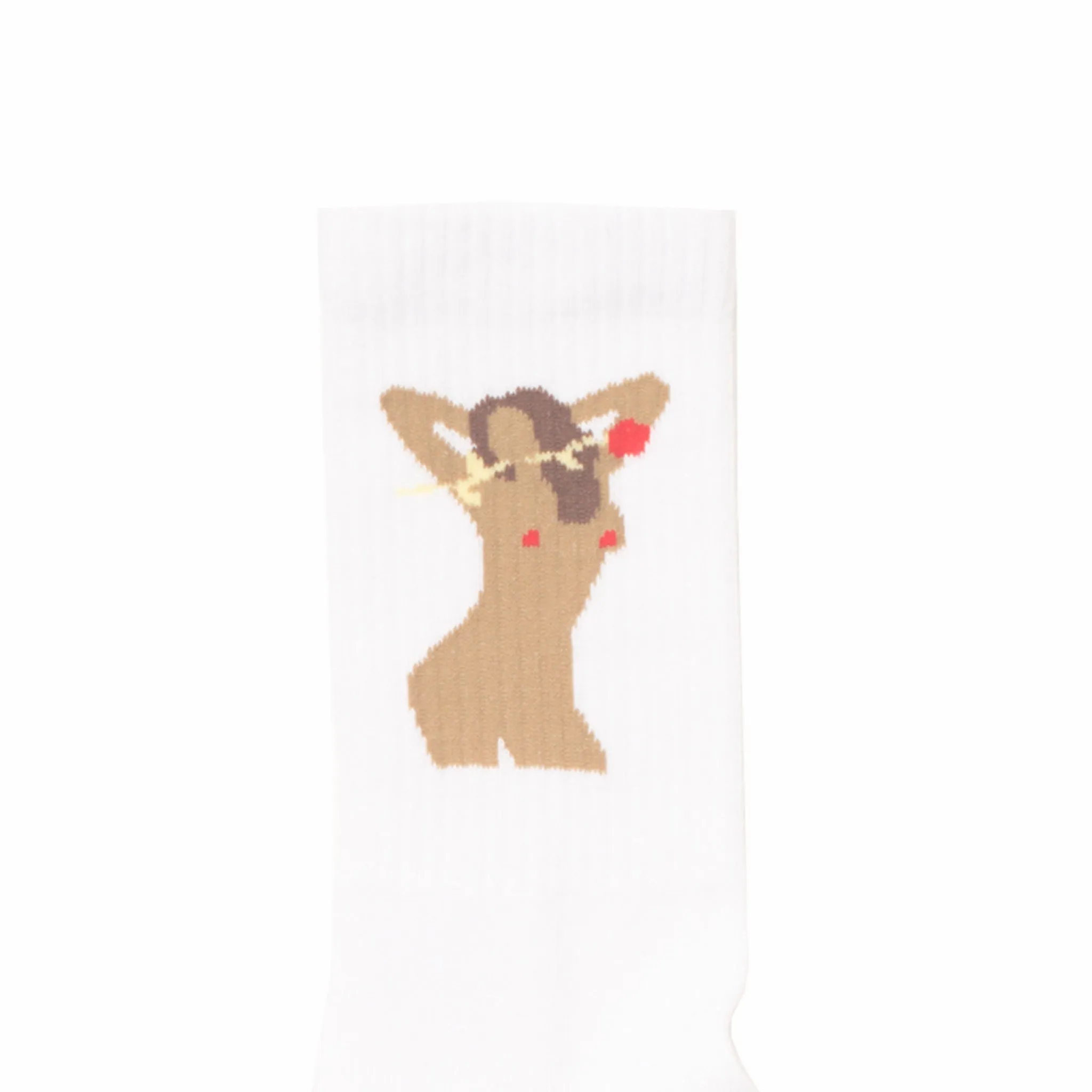 Carne Bollente Julia Is Waiting Socks (White)