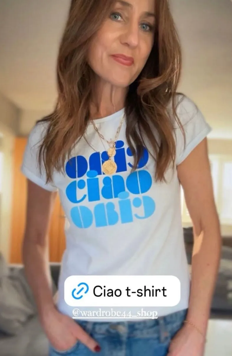 Ciao, Ciao, Ciao organic cotton tee