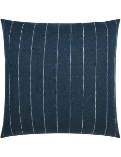 Contempo Neutrals Outdoor Pillows/Malibu Pinstripe Indigo