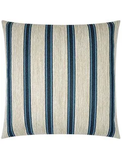 Contempo Neutrals Outdoor Pillows/Sausalito Stripe Navy