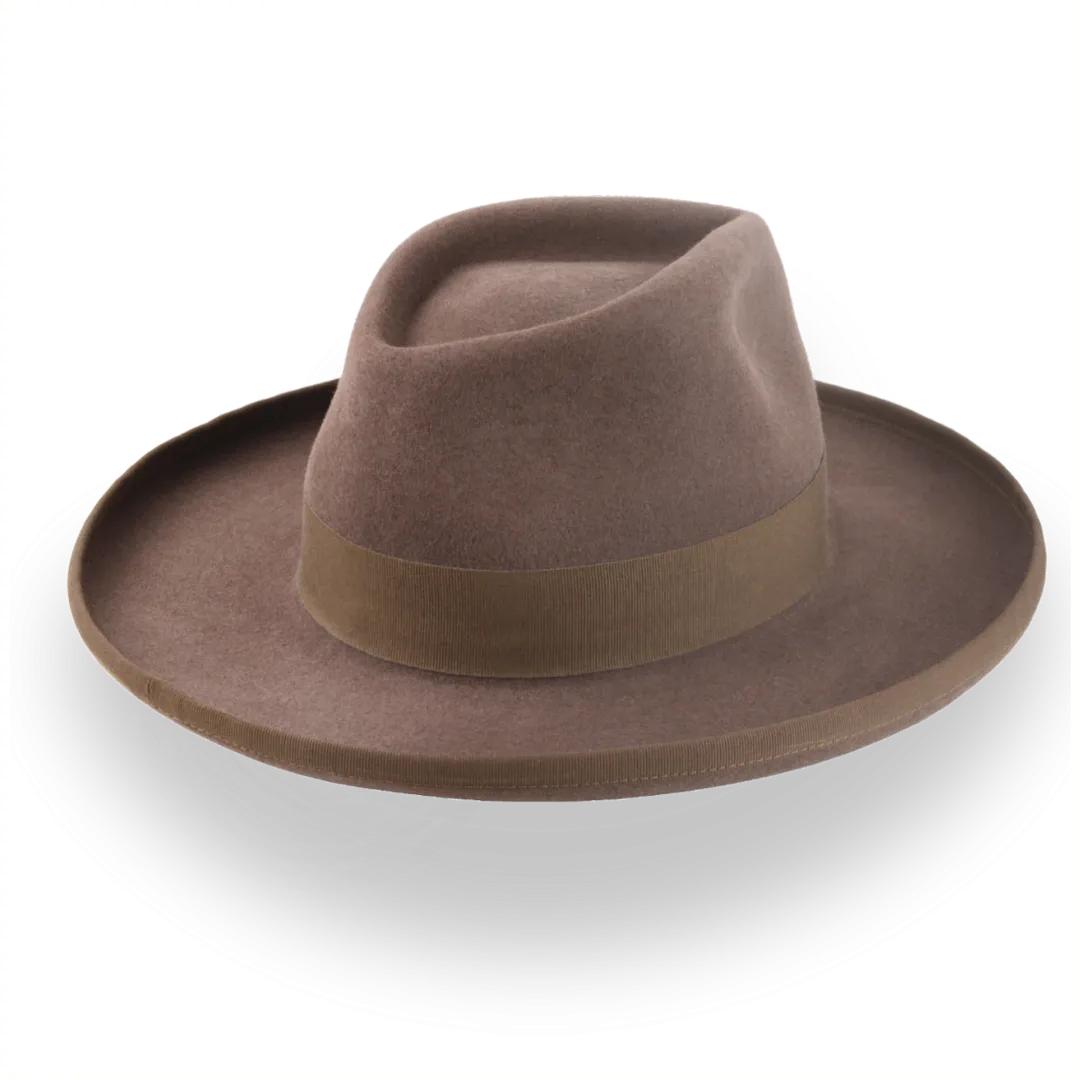 Custom Wide Brim Fedora Hat in Johnny Depp Style | The Franco