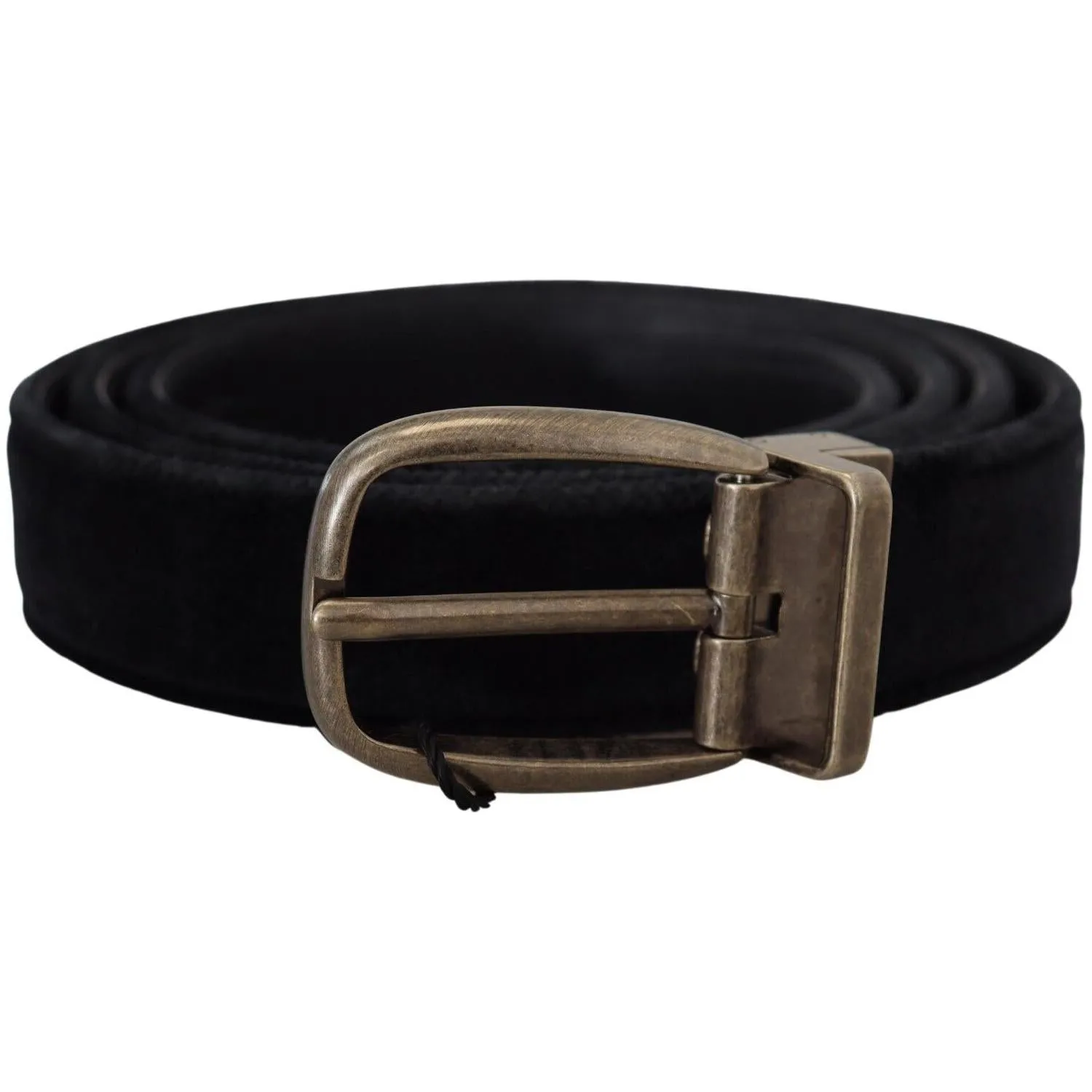 Dolce & Gabbana Elegant Black Leather Belt