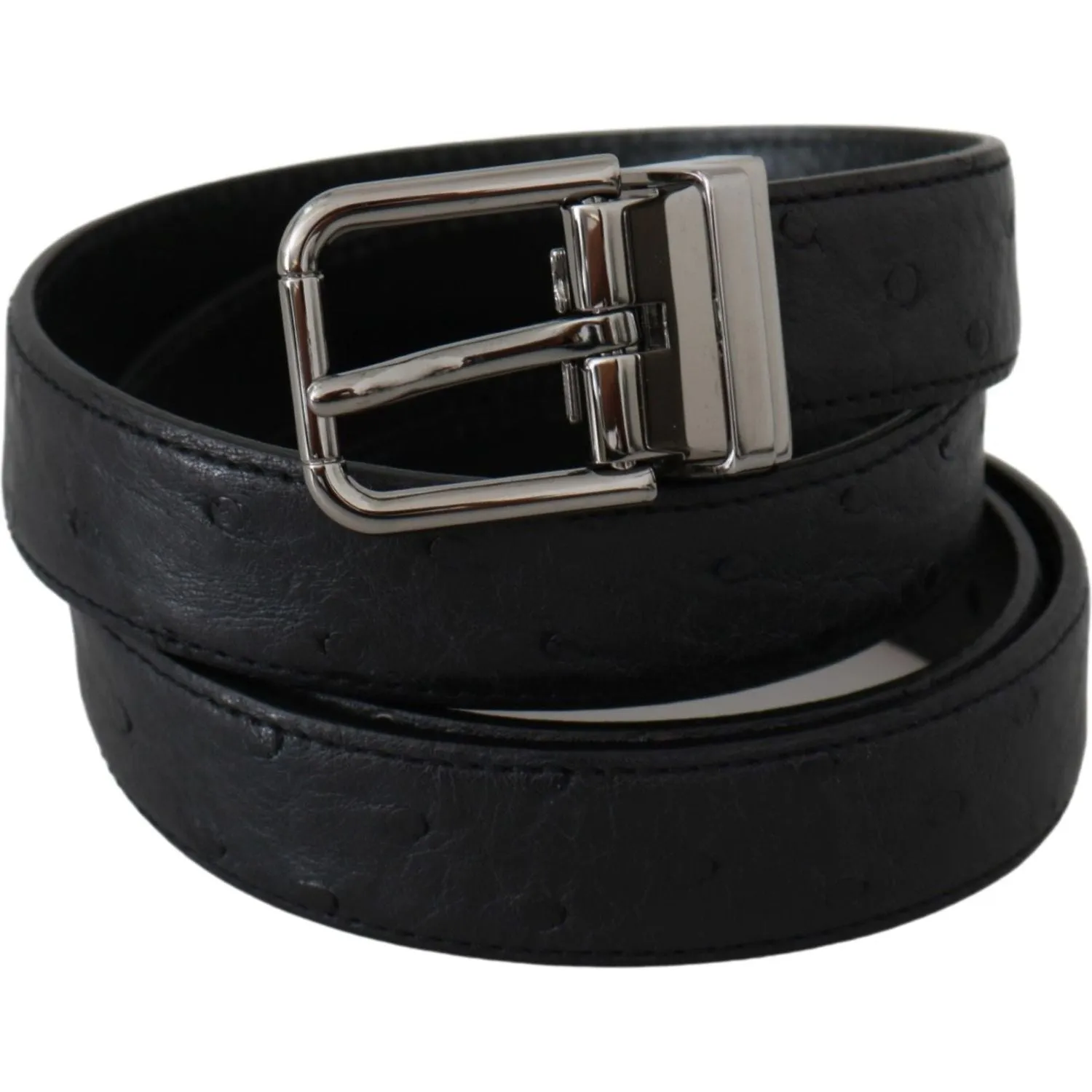 Dolce & Gabbana Elegant Exotic Skin Designer Belt