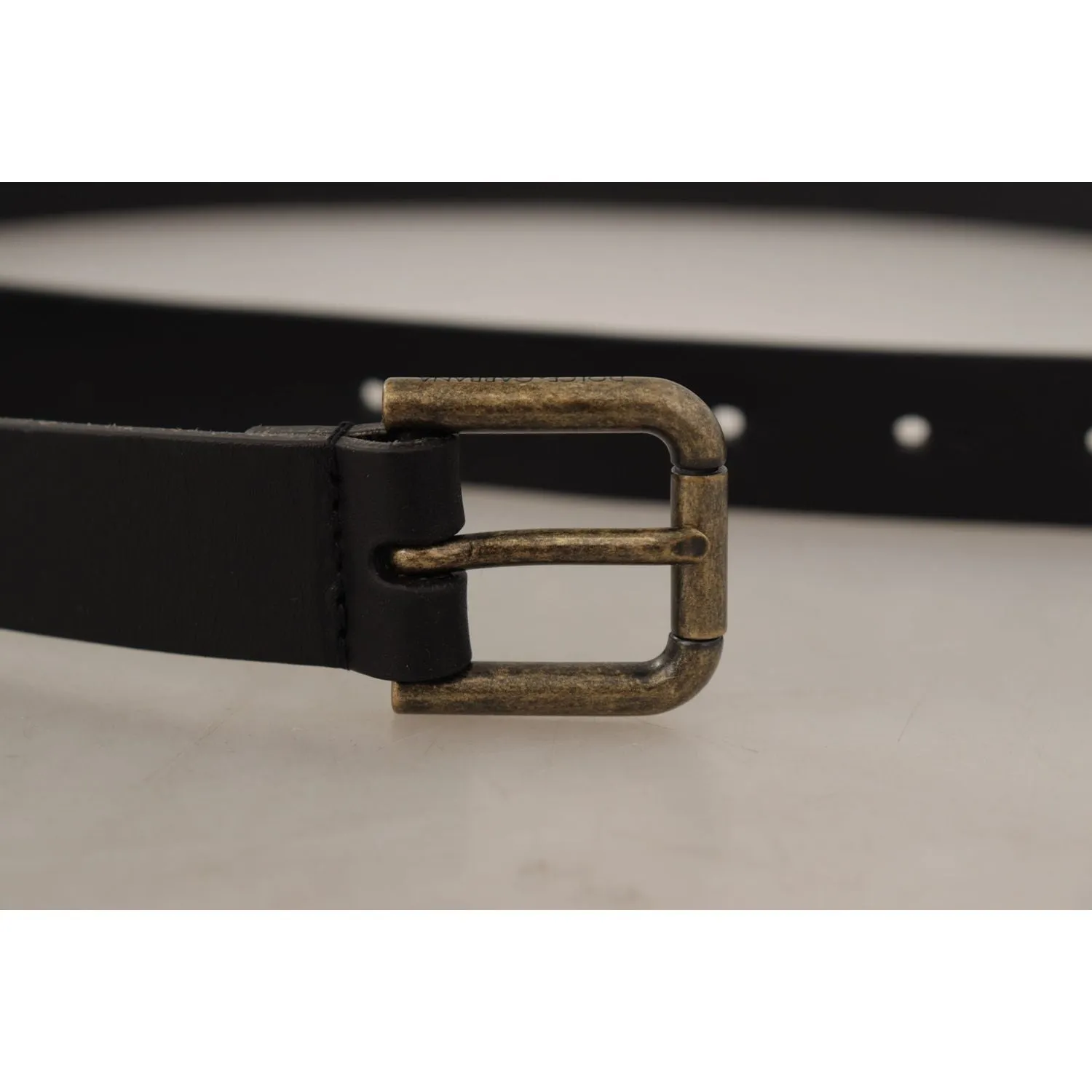 Dolce & Gabbana Elegant Italian Leather Belt