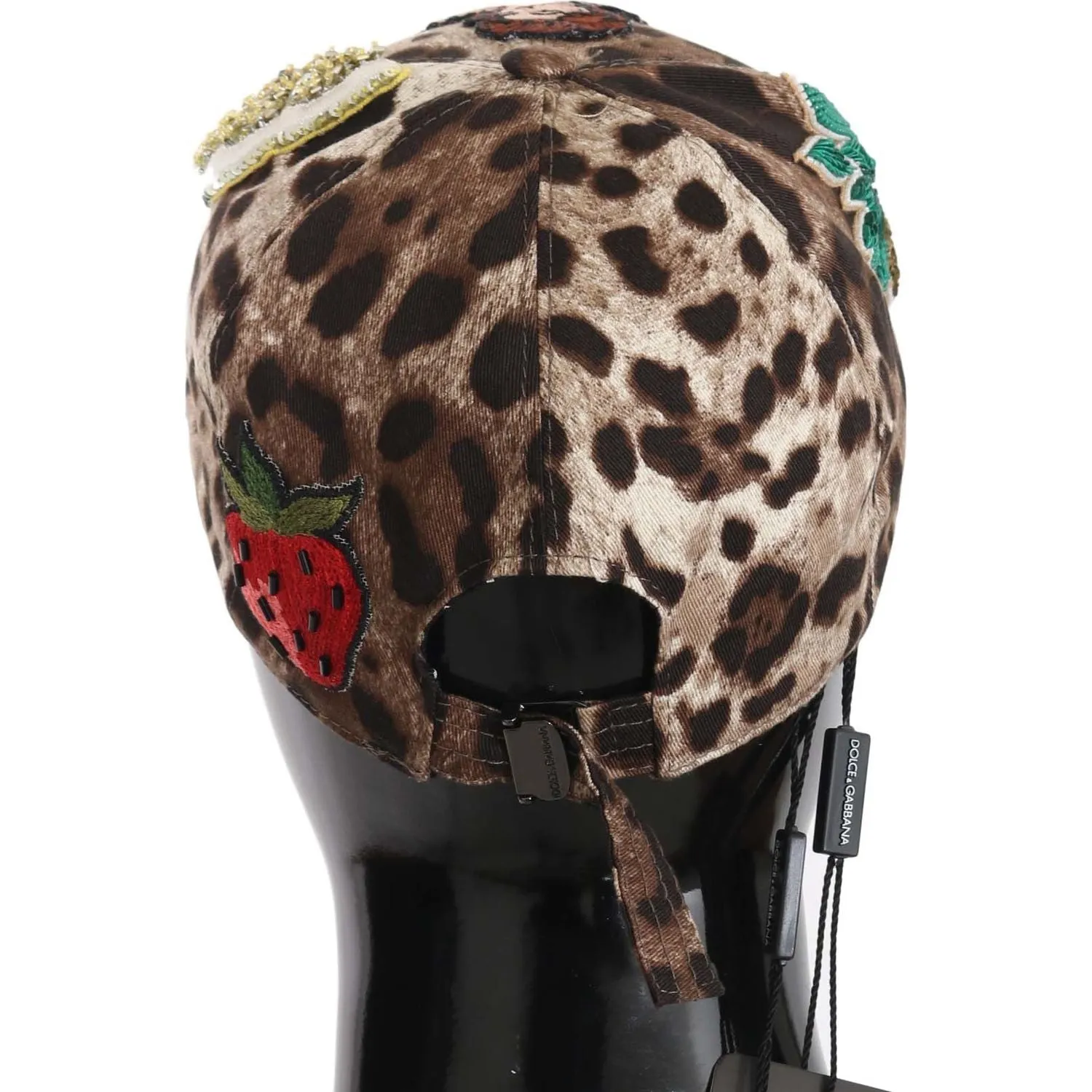 Dolce & Gabbana Elegant Sequined Leopard Baseball Cap