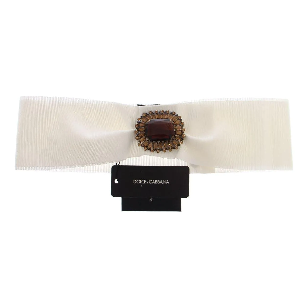 Dolce & Gabbana Embellished Snap Button Waist Belt