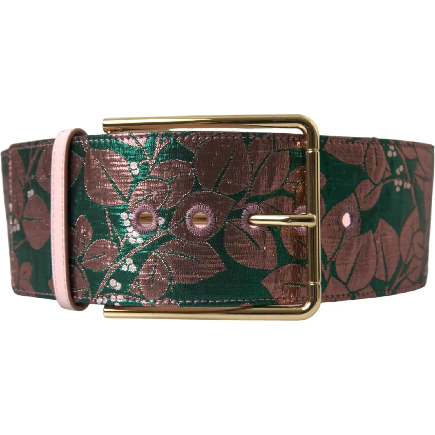 Dolce & Gabbana Multicolor High-Waist Statement Belt