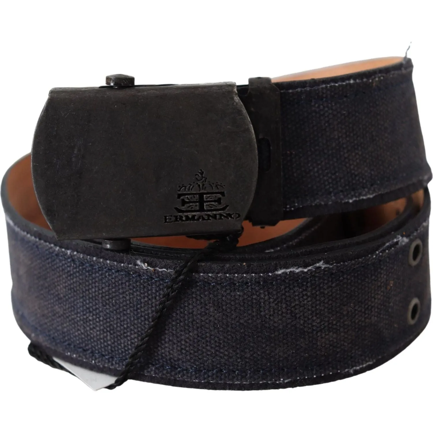 Ermanno Scervino Chic Blue Leather Waist Belt