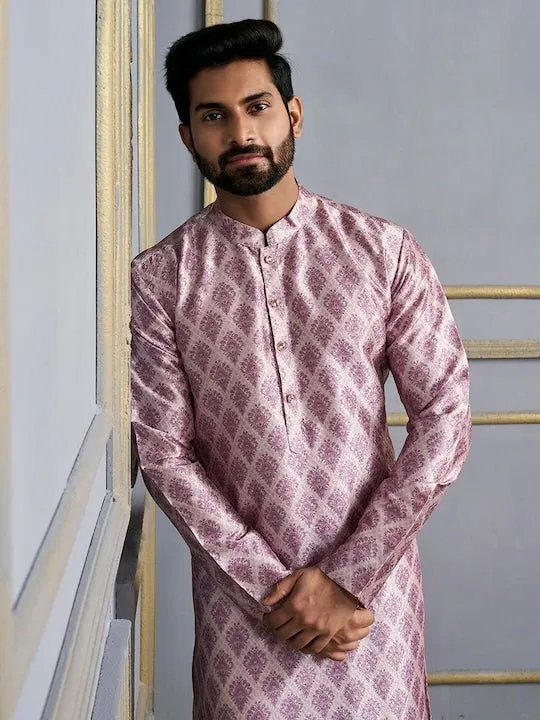 Ethnic Motif Printed Straight Kurta