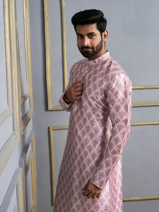 Ethnic Motif Printed Straight Kurta