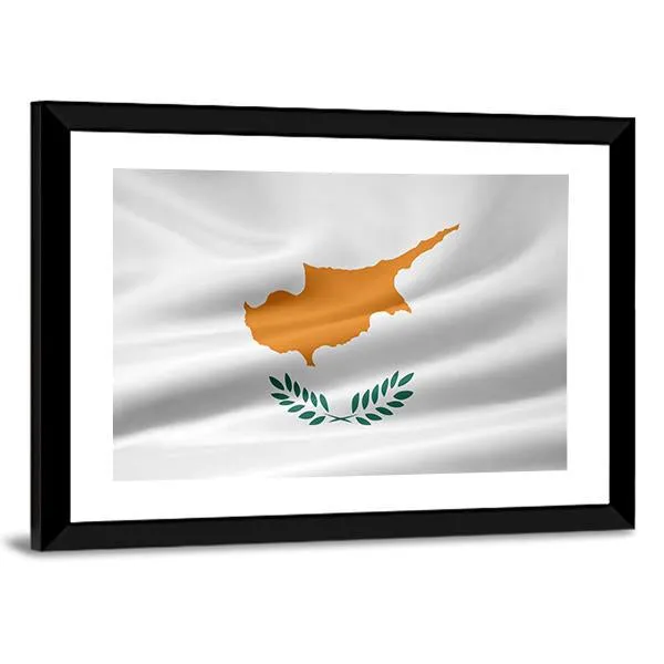 Flag Of Cyprus Canvas Wall Art