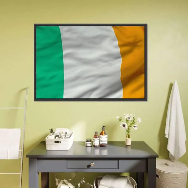 Flag Of Ireland Canvas Wall Art