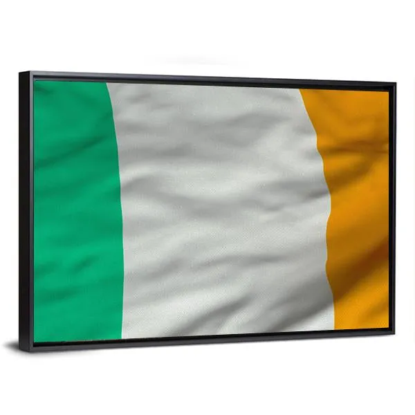 Flag Of Ireland Canvas Wall Art