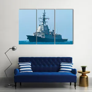 Frigate F-101 Canvas Wall Art