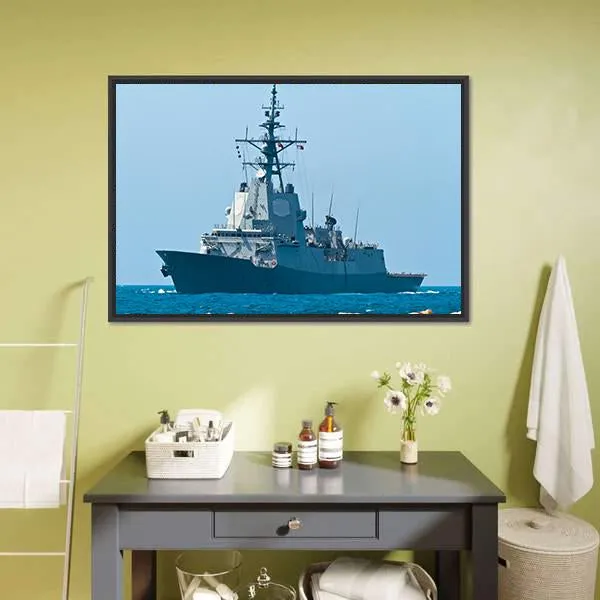 Frigate F-101 Canvas Wall Art