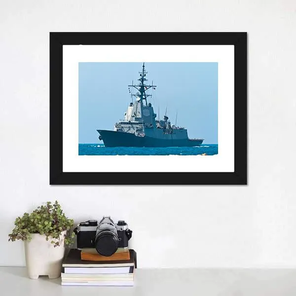 Frigate F-101 Canvas Wall Art