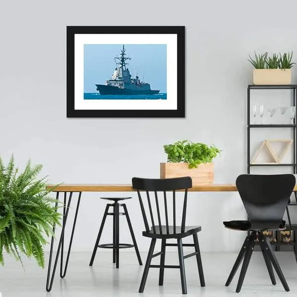 Frigate F-101 Canvas Wall Art