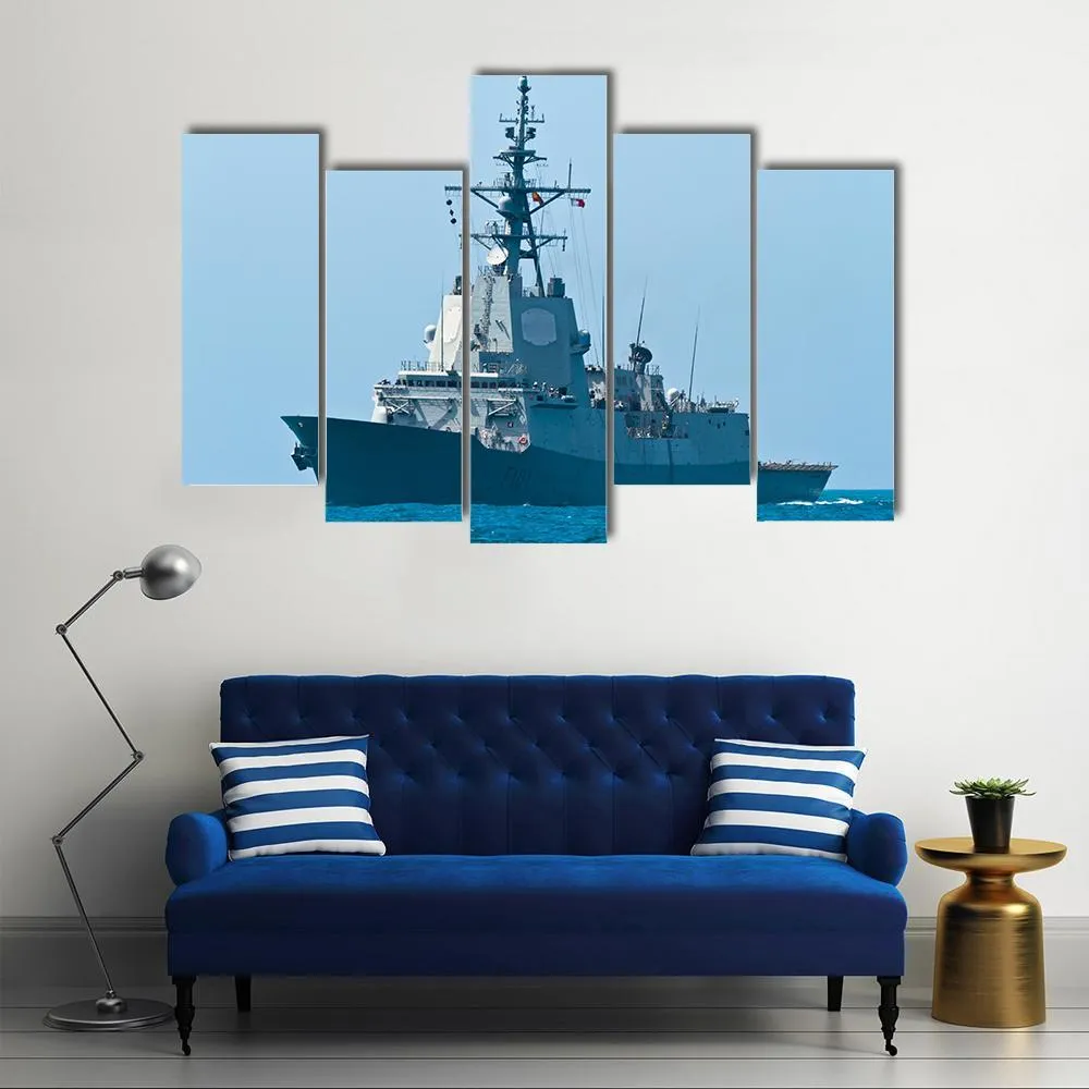 Frigate F-101 Canvas Wall Art