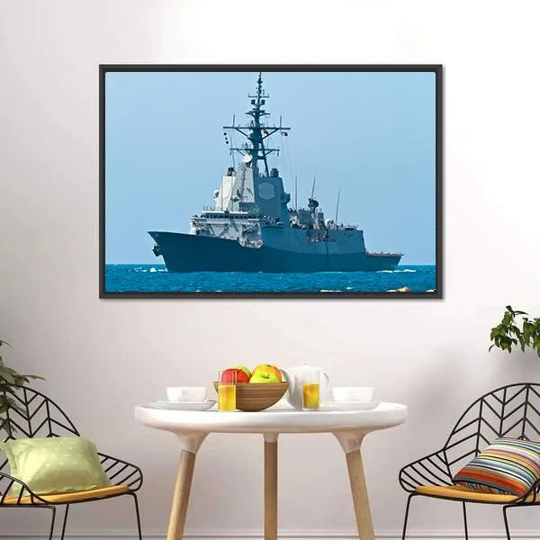 Frigate F-101 Canvas Wall Art