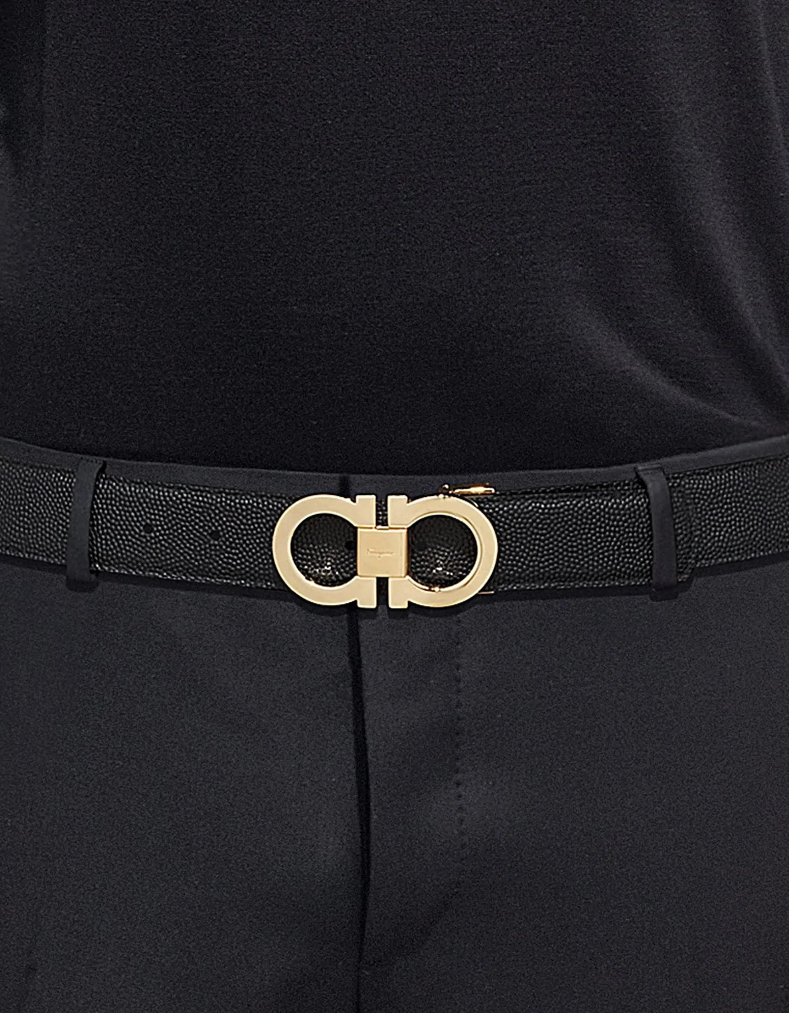 Gancini Buckle Reversible 2 Belt Box Set