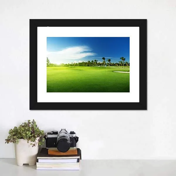 Golf Courses In Dominican Republic Canvas Wall Art