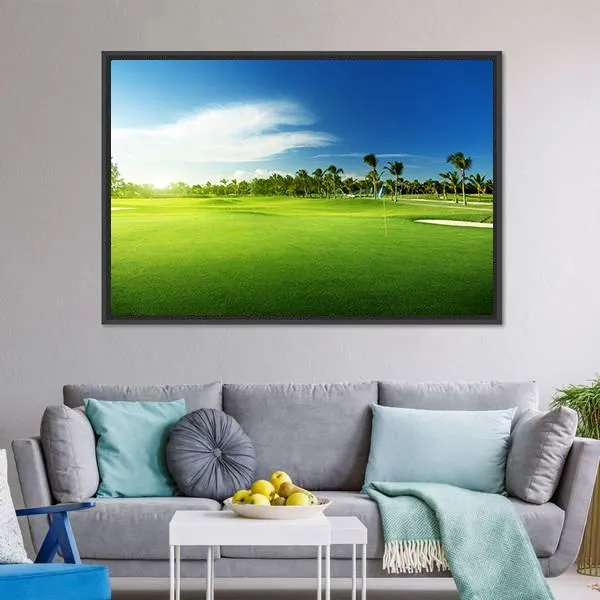 Golf Courses In Dominican Republic Canvas Wall Art