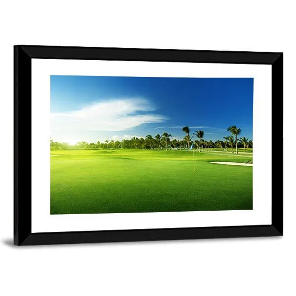 Golf Courses In Dominican Republic Canvas Wall Art