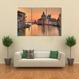 Grand Canal In Venice Canvas Wall Art