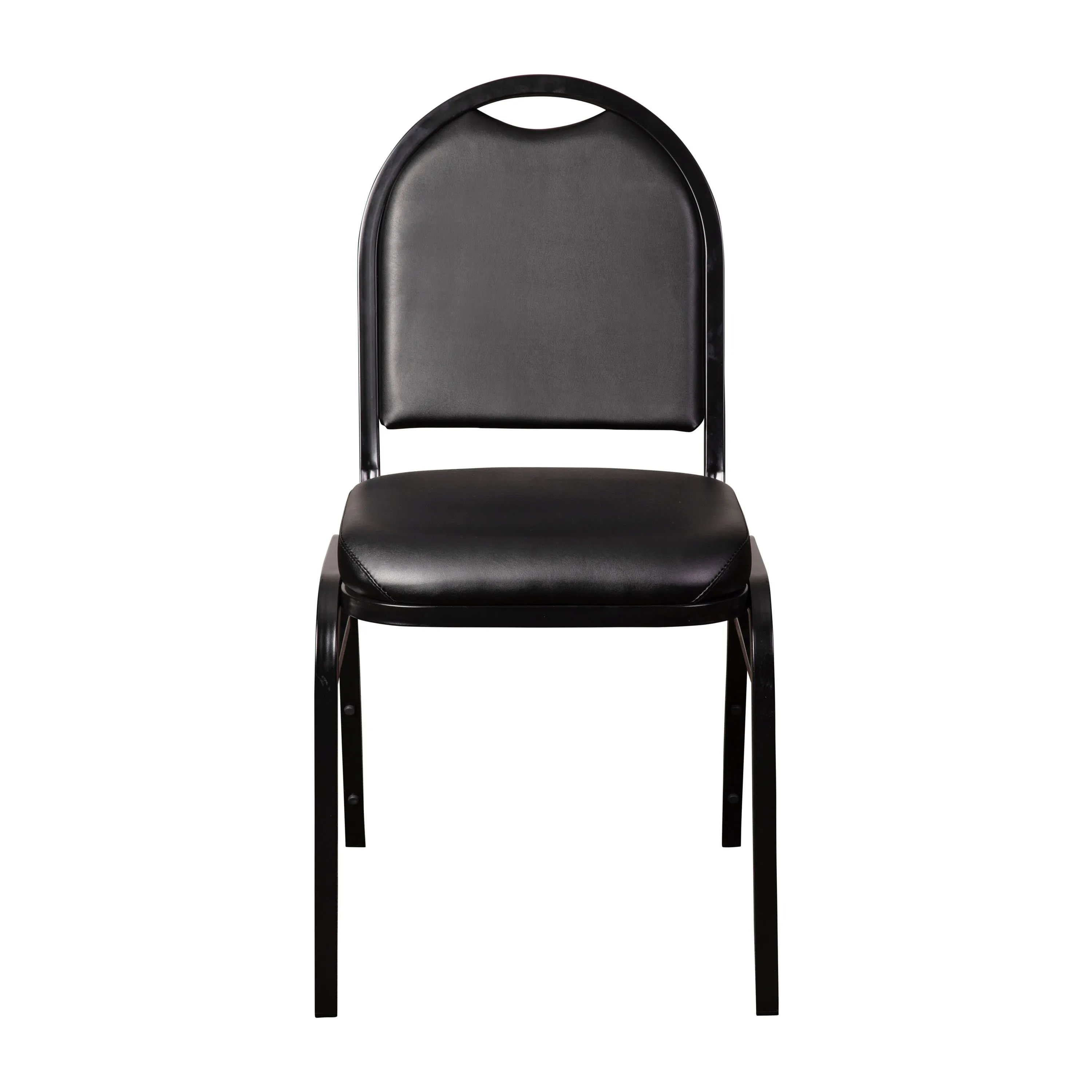 HERCULES Series Commercial Grade 500 LB. Capacity Dome Back Stacking Banquet Chair with Metal Frame