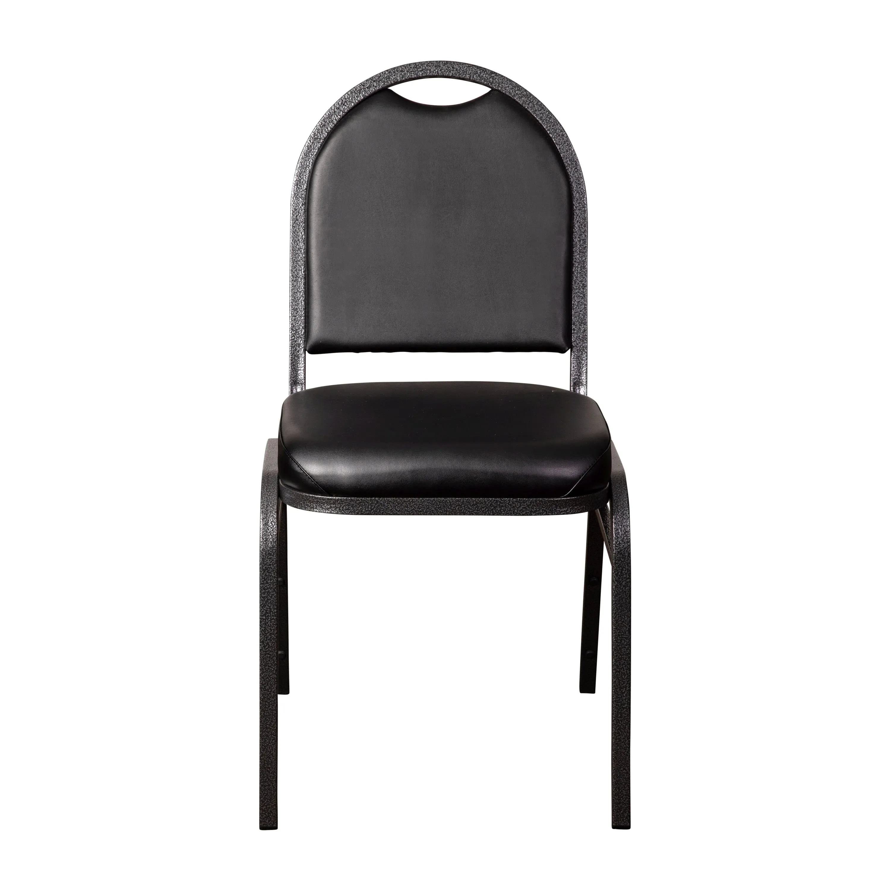 HERCULES Series Commercial Grade 500 LB. Capacity Dome Back Stacking Banquet Chair with Metal Frame