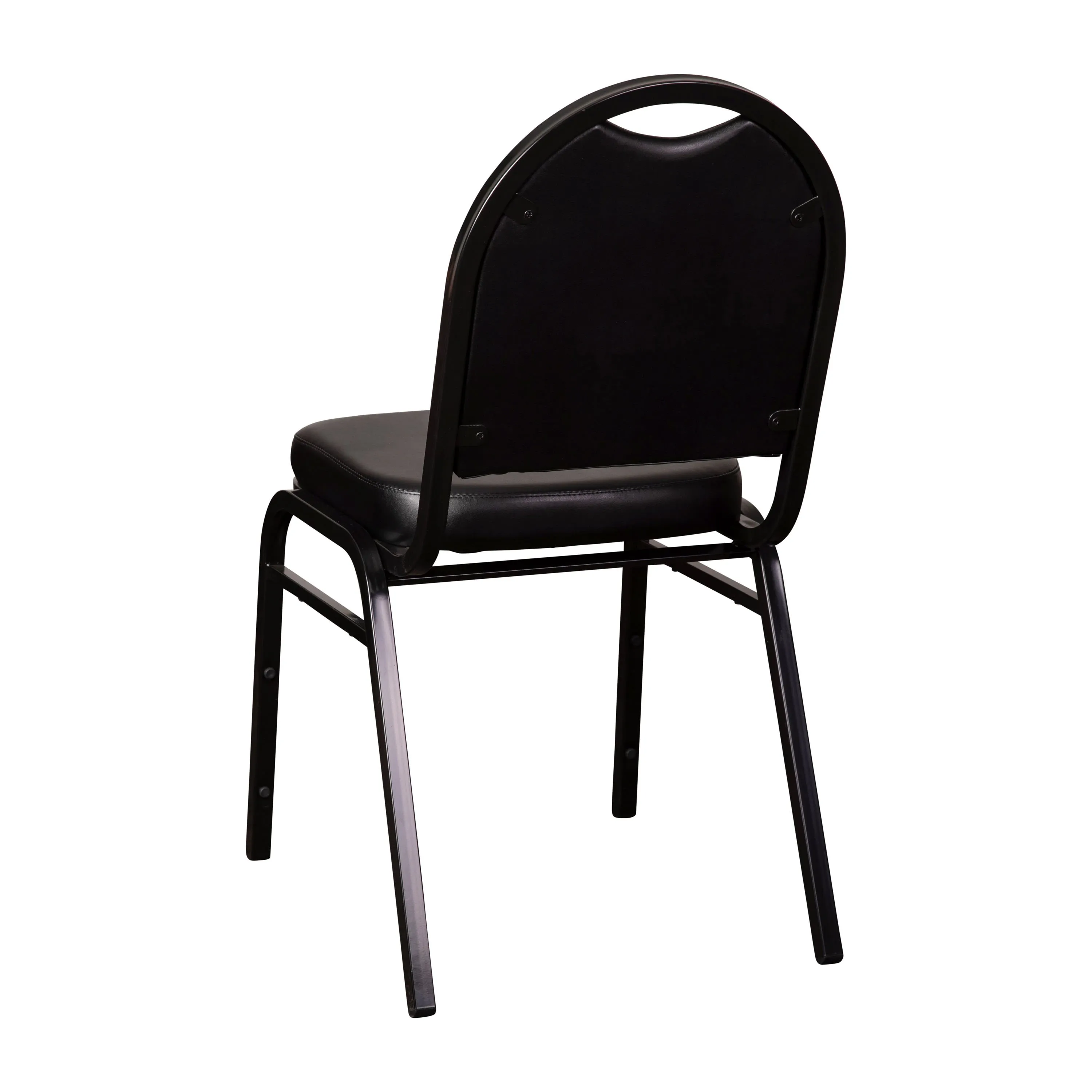 HERCULES Series Commercial Grade 500 LB. Capacity Dome Back Stacking Banquet Chair with Metal Frame