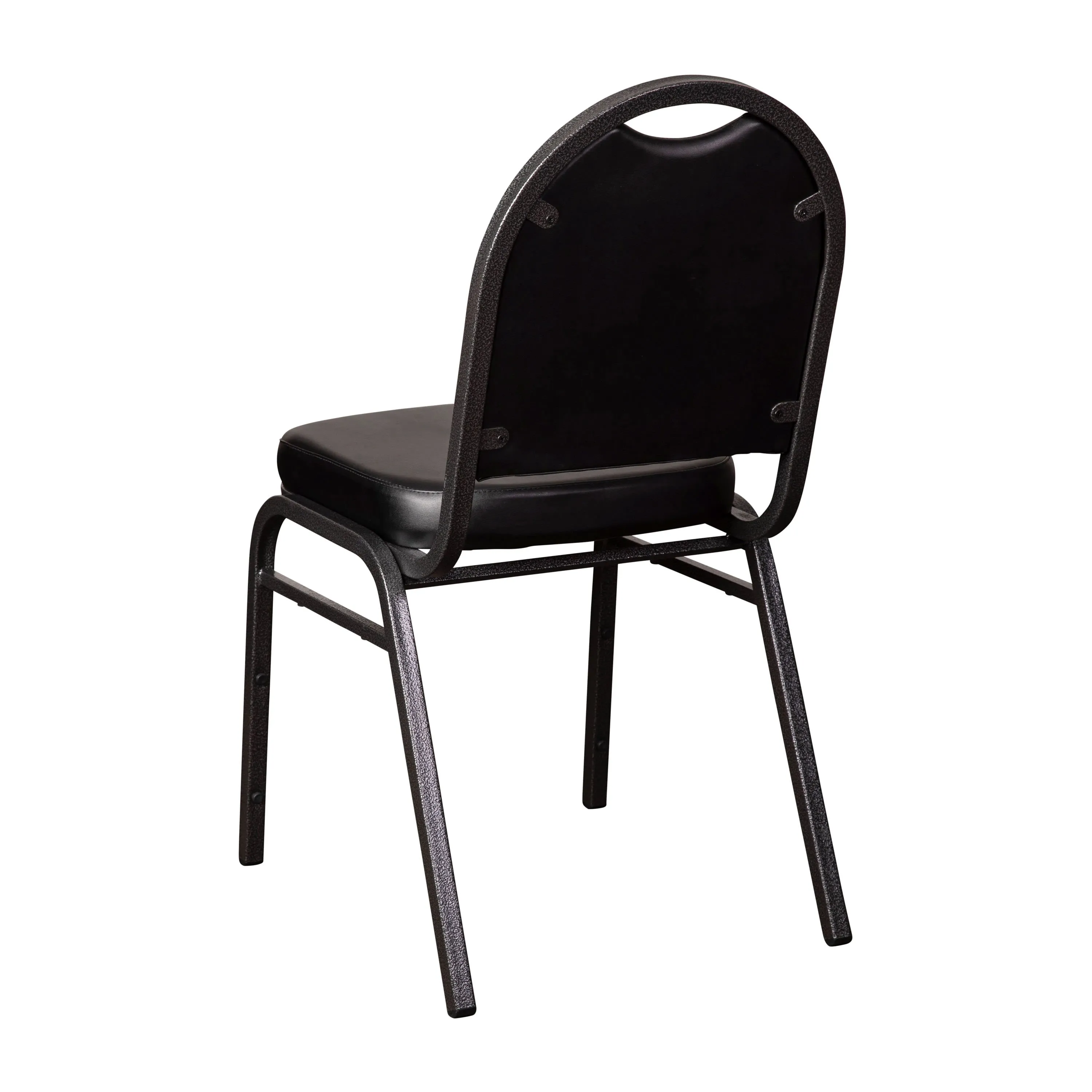 HERCULES Series Commercial Grade 500 LB. Capacity Dome Back Stacking Banquet Chair with Metal Frame